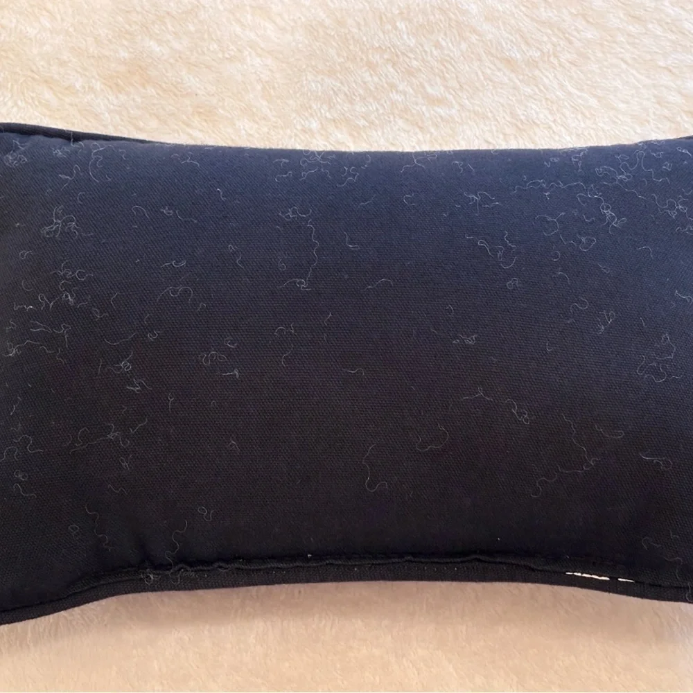 Plaid Golf Themed Decorative Pillow”Eat,Sleep & Golf”